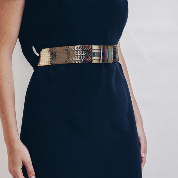 Vintage Silver and Gold Belt - Picture 2 of 5